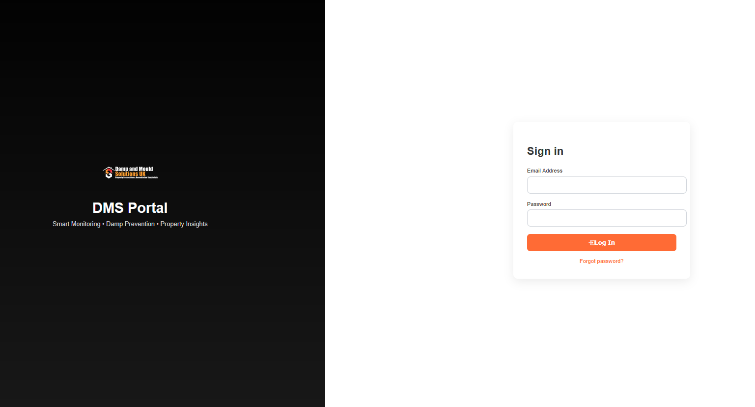 A smart home sensor monitoring air quality on a shelf